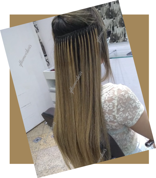 Aplique De Cabelo Wigsin Sintético Para Mulheres, Extensão De